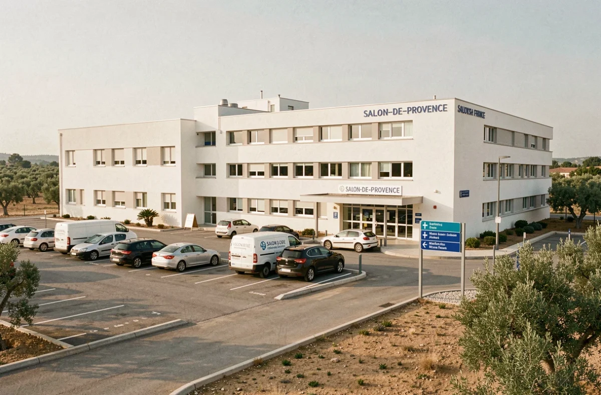 Centre hospitalier de Salon-de-Provence, établissement public de santé proposant un service d'ophtalmologie