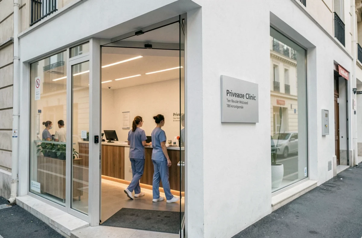 Clinique Juge à Marseille 8e, établissement médical privé avec service d'ophtalmologie